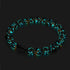 Bracelet Firefly Glass en argent sterling 925 et en forme de flamme de grès